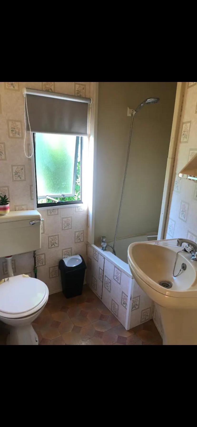 Stacaravan Het Zicht Scherpenisse Luaran gambar